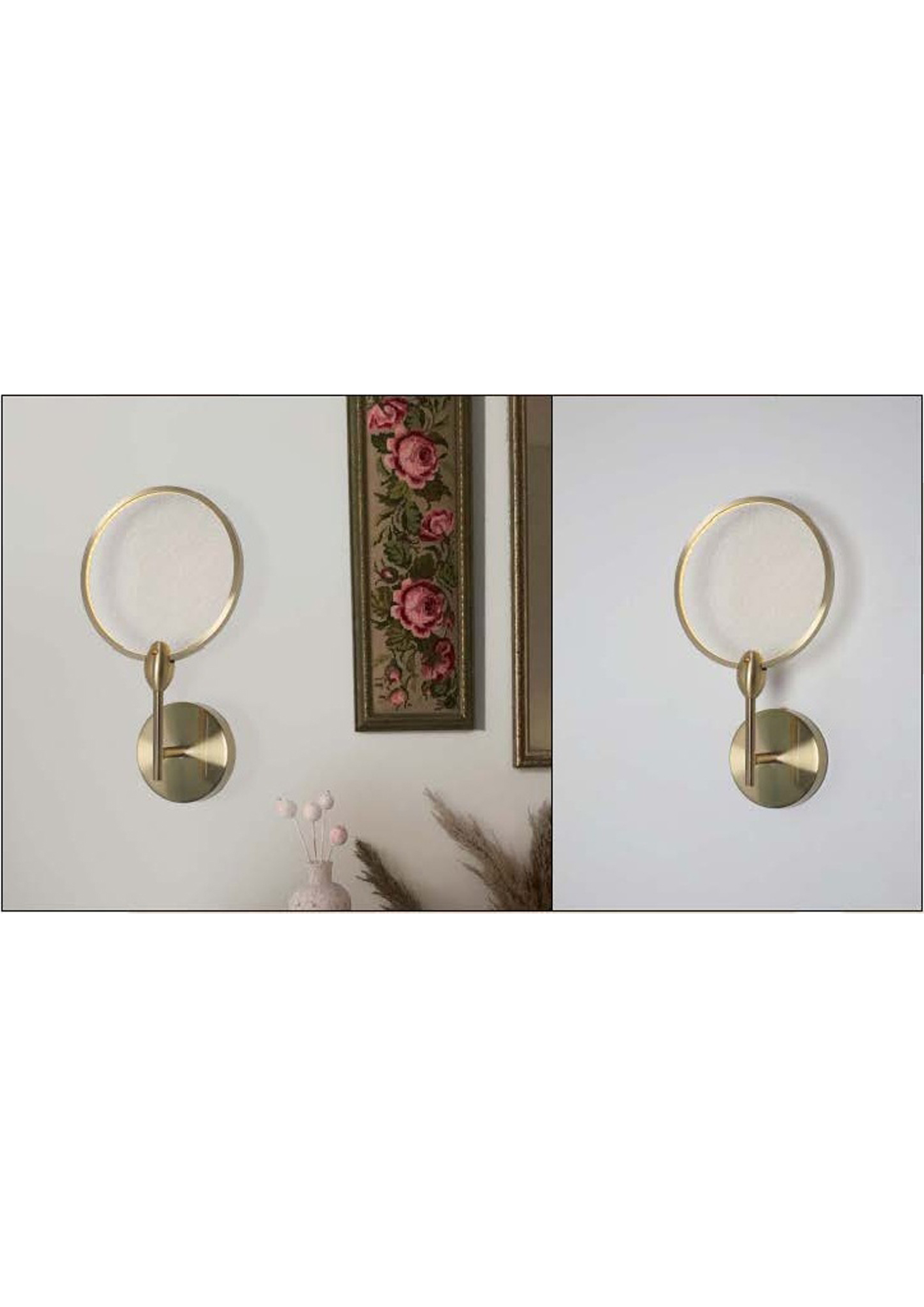Beyond Lights - Brass Wall Lamp- GL